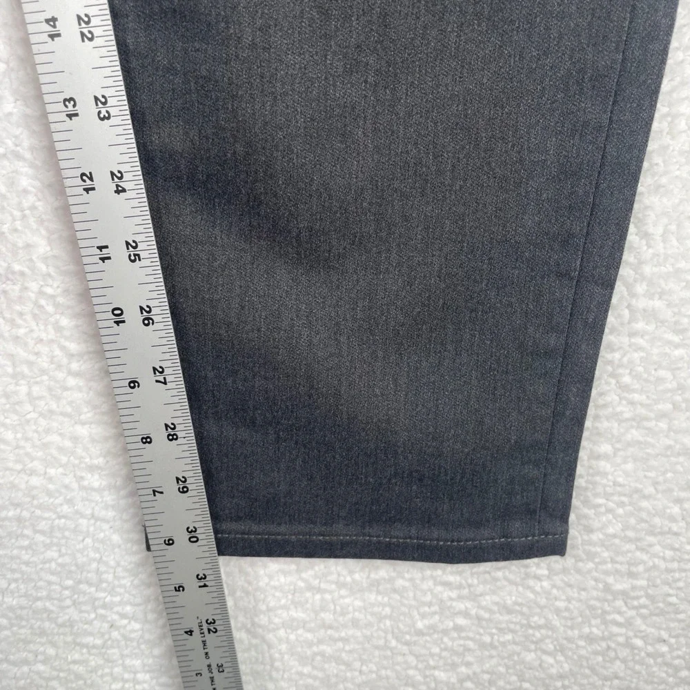Banana Republic Travel Jeans Mens 38x32 Athletic Fit Charcoal Gray Stretch Pants